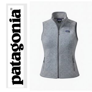 Patagonia women's Better Sweater Fleece Vest XS Gray